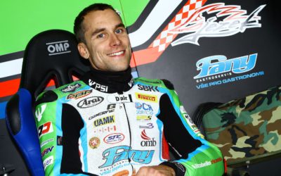 Ježek pojede v roce 2018 WSBK s Yamahou